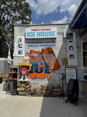 Turkey and the Wolf Icehouse by null
