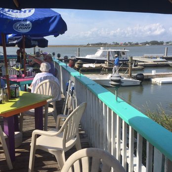 A-J's Dockside Restaurant - Cool vibe. Right on the water. Watching the fisherman on the dock. Outdoor seating. Great bar. - Seafood Near Me - Tybee Island, Georgia