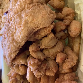 Cajun Kitchen - Combo Basket- Catfish and crawfish with seasoned fries - Cajun/Creole Near Me - Houston, Texas