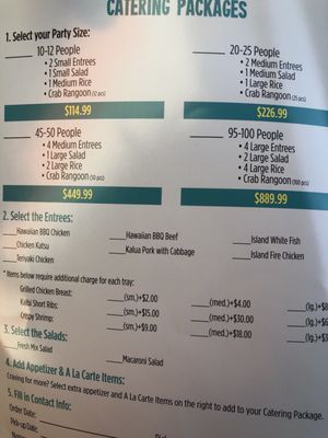 Menu photo 2 Ono Hawaiian BBQ Colma, CA Menu photo 2 Ono Hawaiian BBQ Colma, CA