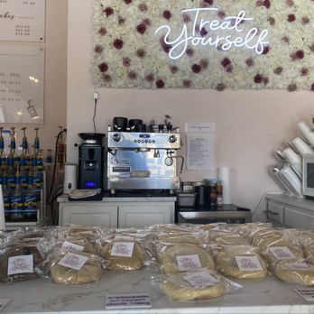 Nyas Cakes - "Treat yourself" neon sign and goodies - Bakeries Near Me - Sandy, Oregon Nyas Cakes - "Treat yourself" neon sign and goodies - Bakeries Near Me - Sandy, Oregon