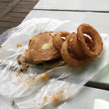 Pirates Cove - Cheeseburger & onion rings- yum! - New American Near Me - Elberta, Alabama Pirates Cove - Cheeseburger & onion rings- yum! - New American Near Me - Elberta, Alabama