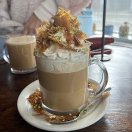Baklava latte oatmilk Baklava latte oatmilk