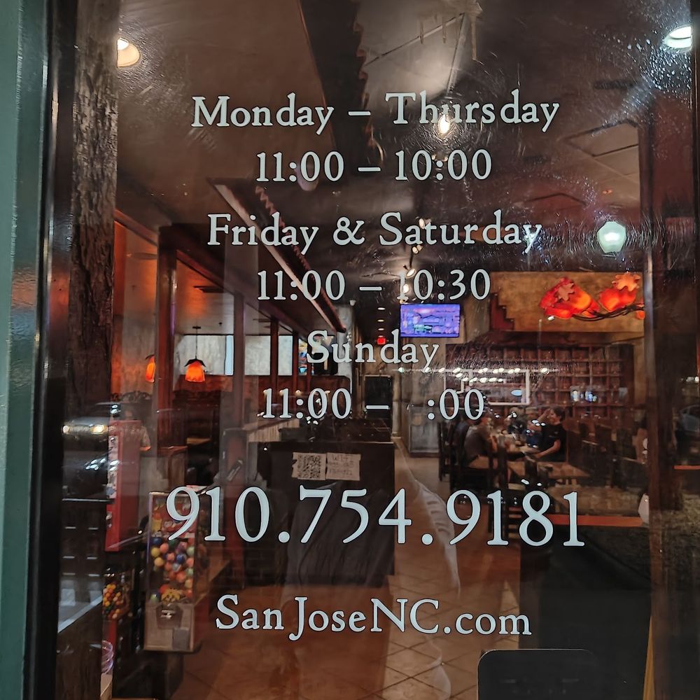 San Jose Mexican Restaurant - Hours - Mexican Near Me - Shallotte, North Carolina San Jose Mexican Restaurant - Hours - Mexican Near Me - Shallotte, North Carolina