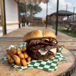 Crazy Bites HTX - Portobello mushroom burger