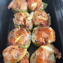 Shrimp Fiesta Roll