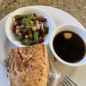 Sprankle's Village Deli - Fancy French on Dutch crunch roll with bean salad (Thursday special) - Delis Near Me - Benicia, California Sprankle's Village Deli - Fancy French on Dutch crunch roll with bean salad (Thursday special) - Delis Near Me - Benicia, California