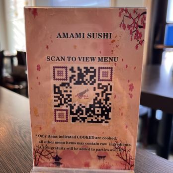 Amami Sushi - menu - Japanese Near Me - San Bruno, California Amami Sushi - menu - Japanese Near Me - San Bruno, California