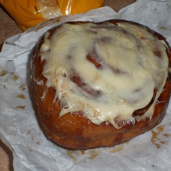 Hot Buns Bakery - Cinna Roll w/ Frosting $3.25 - Creperies Near Me - Whistler, British Columbia Hot Buns Bakery - Cinna Roll w/ Frosting $3.25 - Creperies Near Me - Whistler, British Columbia