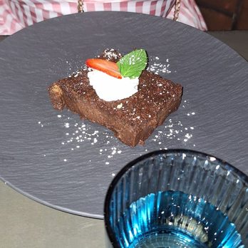 Luna Oaxaca - Chocolate bread pudding was rich in flavor - New Mexican Cuisine Near Me - Baltimore, Maryland