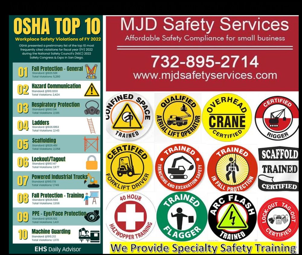 MJD Safety Services - safety consultant in Middletown, NJ
