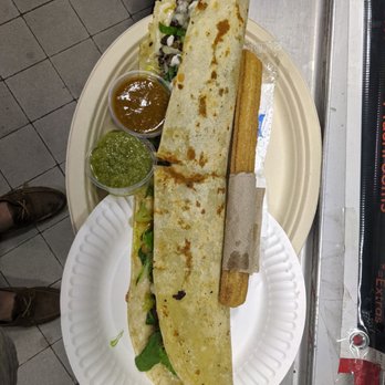 La Tiznada - Looks amazing!!! Giant machetito - Food Trucks Near Me - Irvine, California