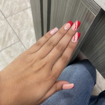 Posh Nails and Spa - How bad they did my nails compared to my inspiration. - Nail Salons Near Me - Fontana, California Posh Nails and Spa - How bad they did my nails compared to my inspiration. - Nail Salons Near Me - Fontana, California