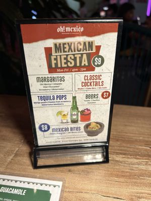 Menu photo 5 Oh Mexico Lincoln Road Miami Beach, FL Menu photo 5 Oh Mexico Lincoln Road Miami Beach, FL