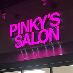 Exterior outside entrance of Pinky's Salon - Sacramento, California Exterior outside entrance of Pinky's Salon - Sacramento, California