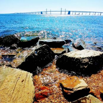 Sandy Point State Park - View of the bridge from the point - Parks Near Me - Annapolis, Maryland
