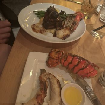 Seasons 52 - Oak-Grilled Filet Mignon add Maine Lobster Tail - New American Near Me - Cincinnati, Ohio Seasons 52 - Oak-Grilled Filet Mignon add Maine Lobster Tail - New American Near Me - Cincinnati, Ohio