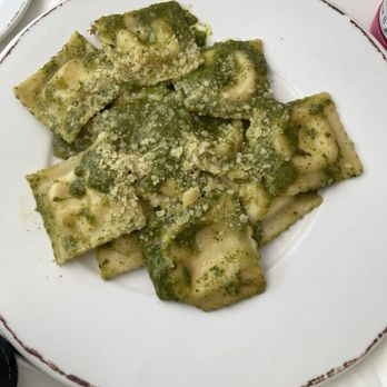 Via Rosa 11 - Pesto ravioli - Italian Near Me - Bainbridge Island, Washington Via Rosa 11 - Pesto ravioli - Italian Near Me - Bainbridge Island, Washington