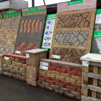 Menards - Great wall retention stones and pavers. Too bad mine look like crap as the tree roots pushed them all down. - Hardware Stores Near Me - Bridgeview, Illinois