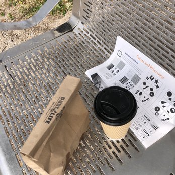 Whoo's Donuts - Donut bag and 16 oz. Mocha - Donuts Near Me - Santa Fe, New Mexico