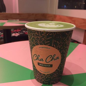 Cha Cha Matcha - Matcha latte. - Coffee & Tea Near Me - New York, New York Cha Cha Matcha - Matcha latte. - Coffee & Tea Near Me - New York, New York