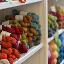Fiber & Vine - Local Maine yarns in stock...