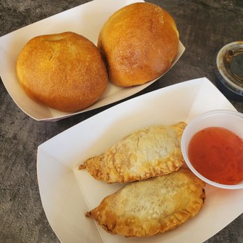 Rice Box Kitchen - Baked pork bun and curry chicken empanada - Asian Fusion Near Me - Reno, Nevada Rice Box Kitchen - Baked pork bun and curry chicken empanada - Asian Fusion Near Me - Reno, Nevada