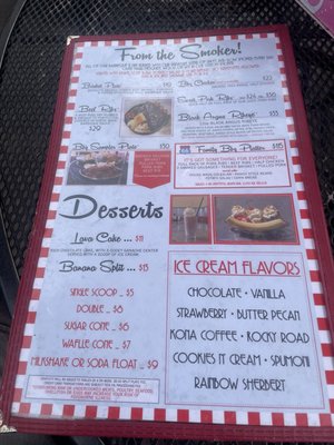 Menu photo 7 Cruiser's Cafe 66 Williams, AZ