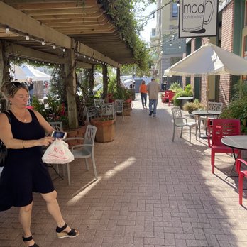 MOD Coffeehouse - Outside patio area MOD coffee - Coffee & Tea Near Me - Galveston, Texas MOD Coffeehouse - Outside patio area MOD coffee - Coffee & Tea Near Me - Galveston, Texas