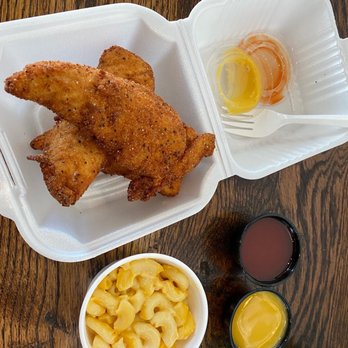 The Bird - 3 Tenders Combo Meal, Mac and Cheese - Chicken Shop Near Me - Syracuse, Utah