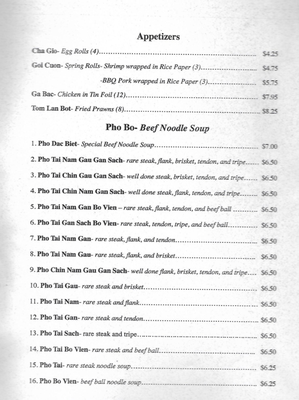 Menu photo 3 Pho Viet Restaurant Modesto, CA Menu photo 3 Pho Viet Restaurant Modesto, CA