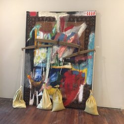 5 Points Art Gallery & Studios - A piece during the repurpose exhibit.