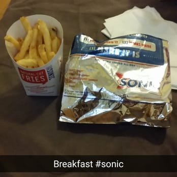 Sonic Drive-In - Sausage egg and cheese and fries - Burgers Near Me - Elizabeth, New Jersey Sonic Drive-In - Sausage egg and cheese and fries - Burgers Near Me - Elizabeth, New Jersey