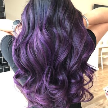 Miva Salon - Ube purple by none other than Minnie - Hair Salons Near Me - Hayward, California