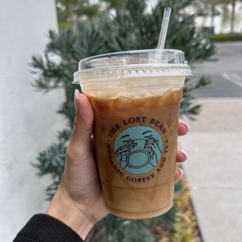 The Lost Bean - Iced Caramel Macchiato - Coffee & Tea Near Me - Santa Ana, California