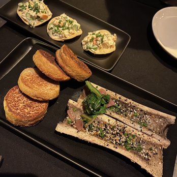 The Butcher's Table - Smoked Bone Marrow* King Crab Tostadas GF,DF - Steakhouses Near Me - Seattle, Washington