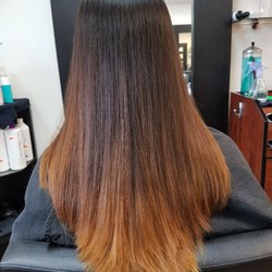 Purple Jade Hair Design - Balayage and Ombre highlights