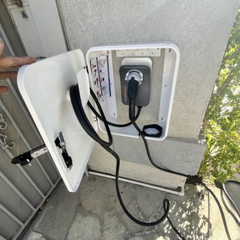 Azdea Group - Charging station with cover box - Electricians Near Me - Indio, California