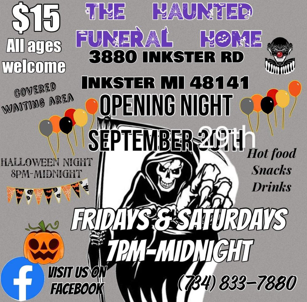 THE HAUNTED FUNERAL HOME Updated September 2024 481413041, Inkster