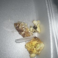 Lucita’s Pupuseria - Foam in my food