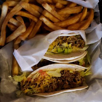 Wings Etc - Beef taco "basket." - Chicken Wings Near Me - Camby, Indiana