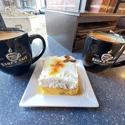 Cardamom Saffron Milk Cake