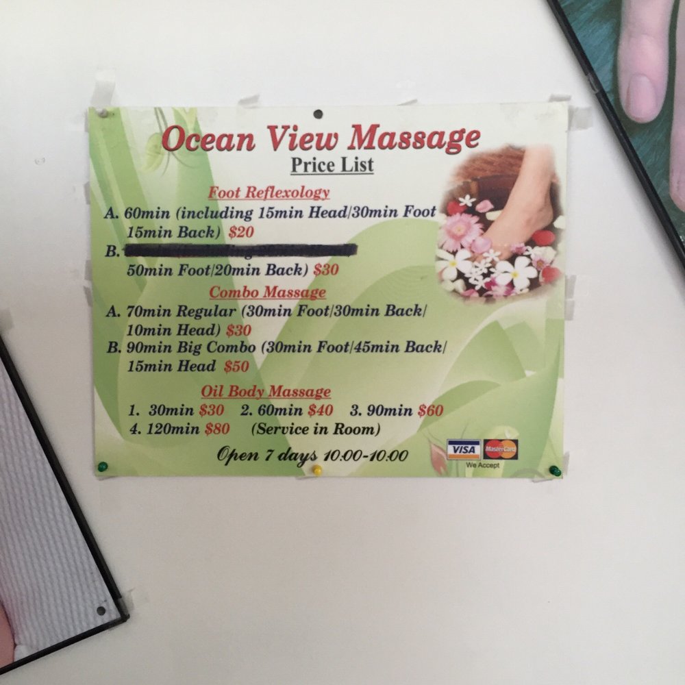 Ocean View Foot Massage - Massage Near Me - Long Beach, California Ocean View Foot Massage - Massage Near Me - Long Beach, California