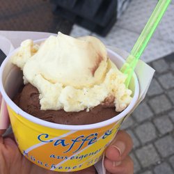 Caffè & Gelato - Klassische Sorten Vanille und Schokolade aber wirklich lecker