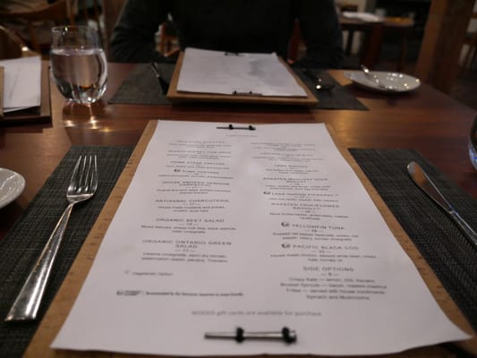 Menu photo 4 Woods Restaurant & Bar Toronto, ON