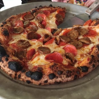 TriBecca Allie Cafe - Pepperoni and Sausage pizza. - Pizza Near Me - Sardis, Mississippi TriBecca Allie Cafe - Pepperoni and Sausage pizza. - Pizza Near Me - Sardis, Mississippi