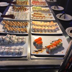 New Jade Buffet - Sushi bar in the buffet