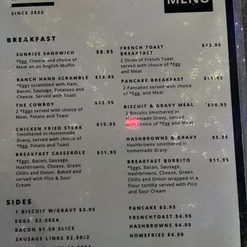 Ranch Hand Bar and Grill - Breakfast menu - Bars Near Me - Christmas Valley, Oregon Ranch Hand Bar and Grill - Breakfast menu - Bars Near Me - Christmas Valley, Oregon