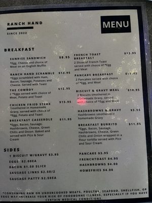 Menu photo 4 Ranch Hand Bar and Grill Christmas Valley, OR Menu photo 4 Ranch Hand Bar and Grill Christmas Valley, OR