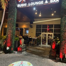 Exterior outside entrance of Coco Sushi Lounge & Bar - Delray Beach, Florida Exterior outside entrance of Coco Sushi Lounge & Bar - Delray Beach, Florida